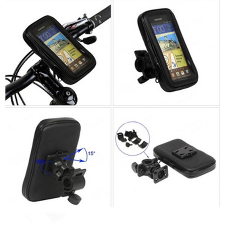 Bicycle phone holder