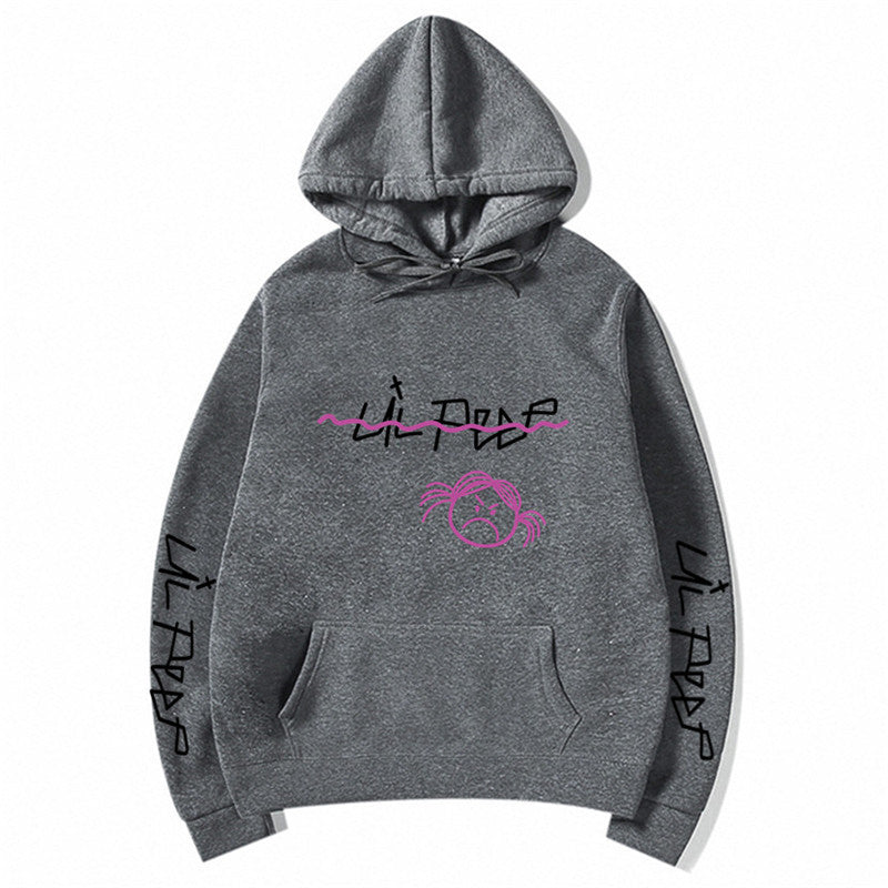 Lil Peep Hoodies Love Winter Sweatshirts Hooded Pullover Casual Male/Women