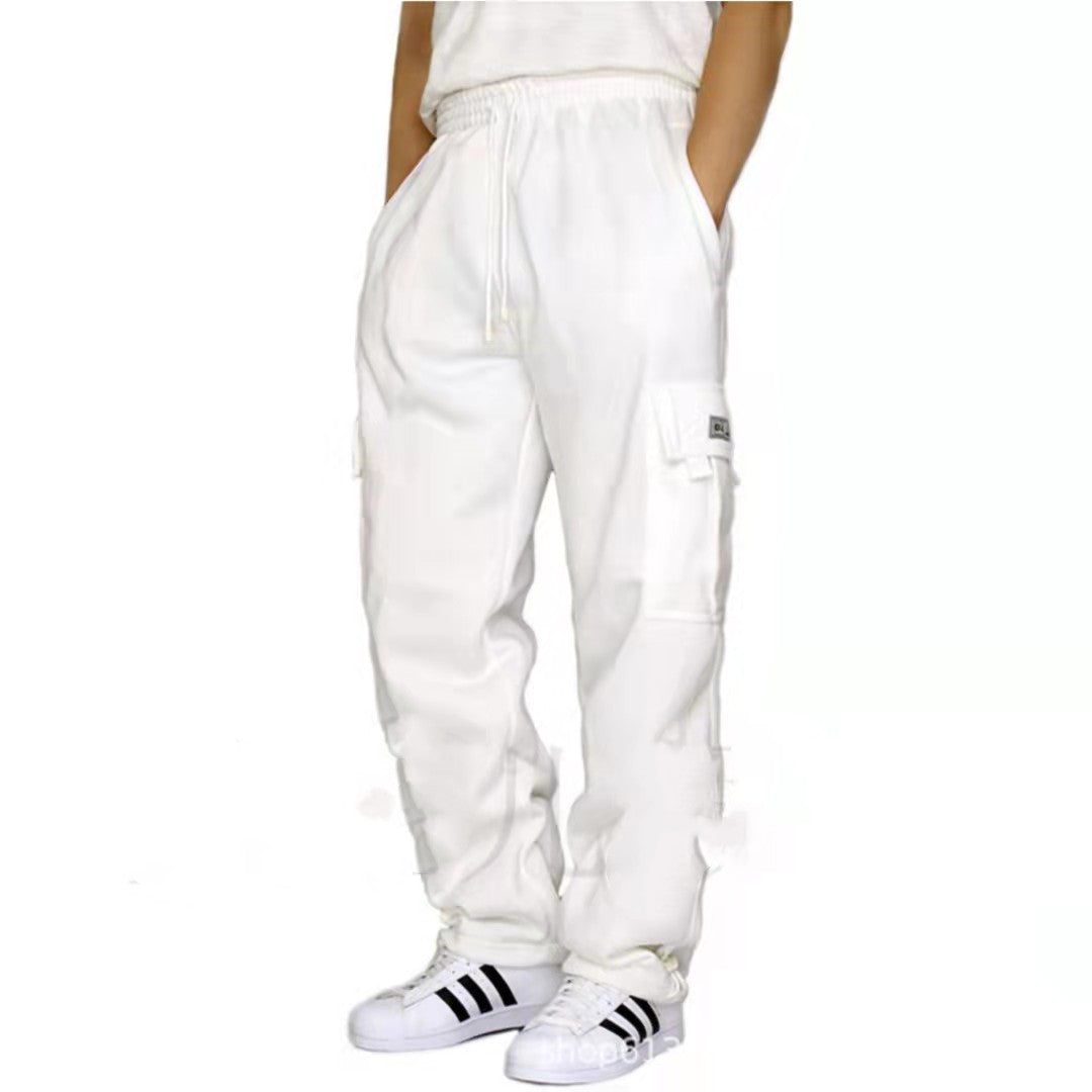 Men Pants Sweatpants Stretch Elastic Waist Jogger Sports Pants