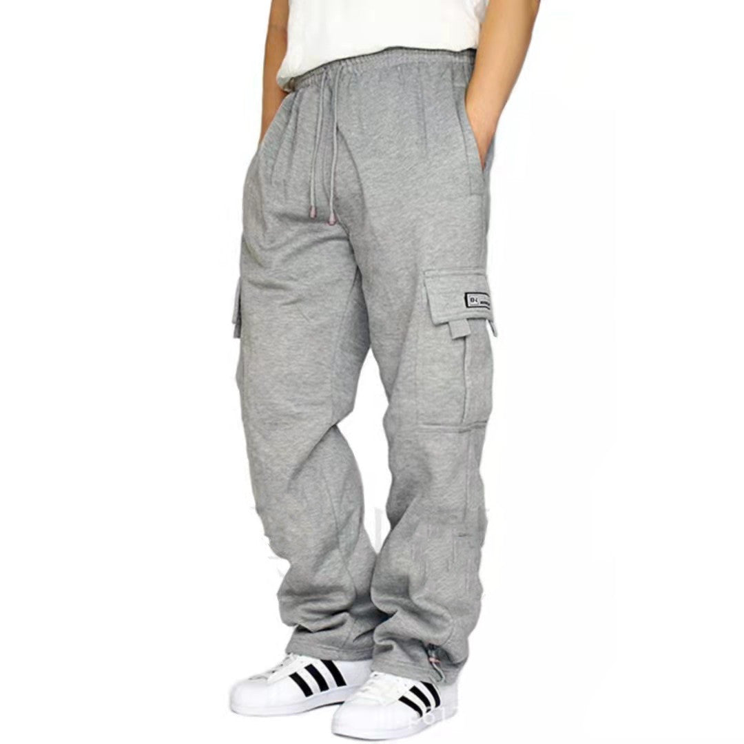 Men Pants Sweatpants Stretch Elastic Waist Jogger Sports Pants